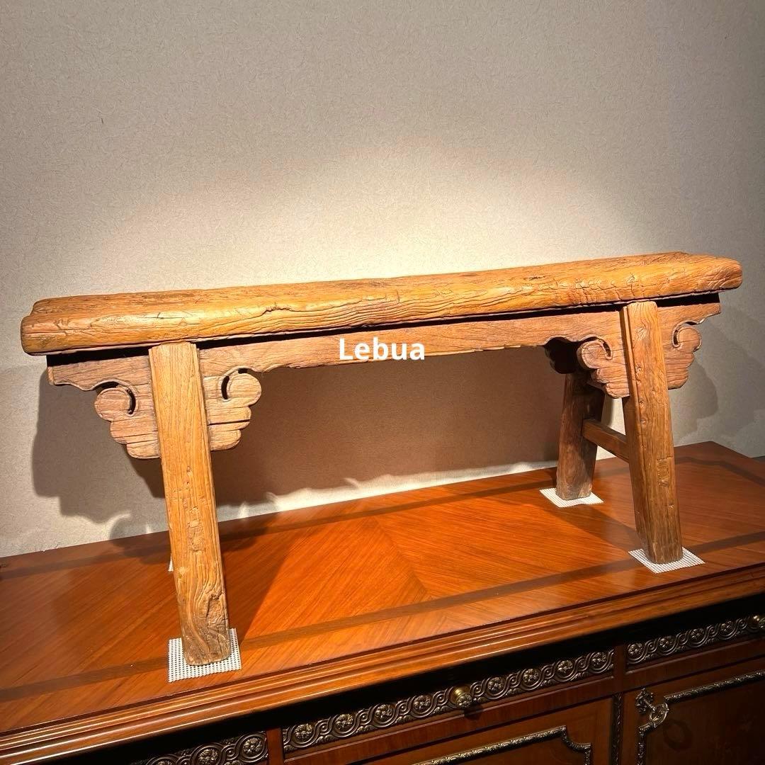 Antique ロングチェア赤　中国　 清時代　AsiaWeek