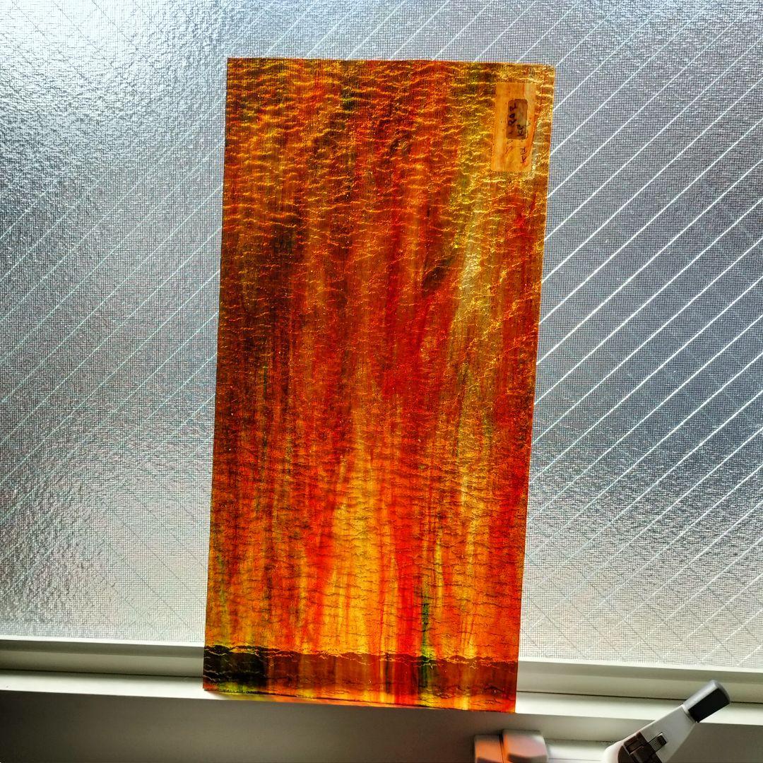 ステンドグラス ガラス 材料 端材 5枚 - メルカリ