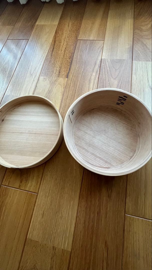 ★美品　栗久　曲げわっぱ　おひつ3合定価5万5千円★