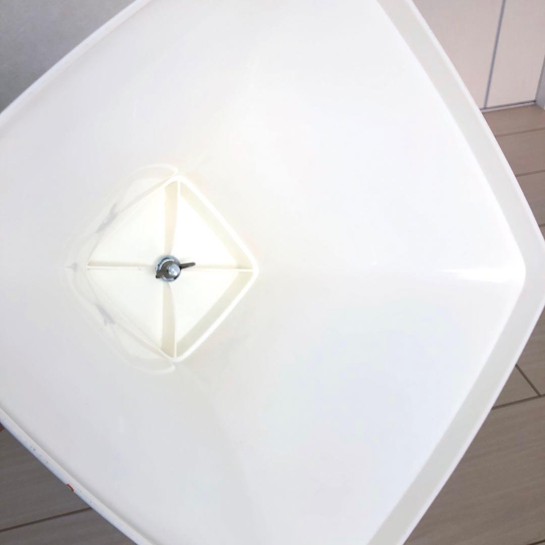 レトロポップ プラスチックスツール 角型 昭和 ビンテージ 緑白 - メルカリ