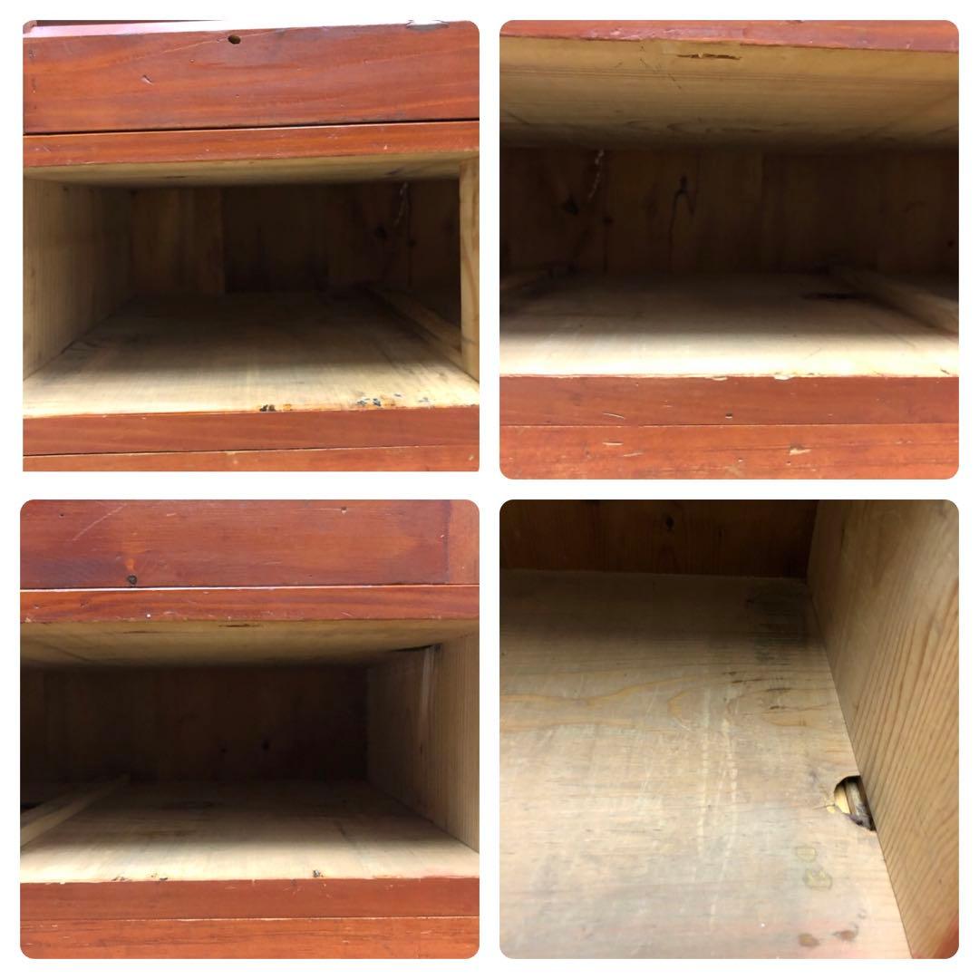 古家具　戸棚　キャビネット　木製　飾り棚　ウッドラック