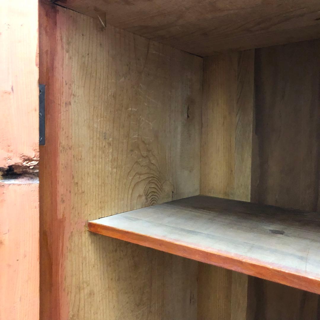 古家具　戸棚　キャビネット　木製　飾り棚　ウッドラック