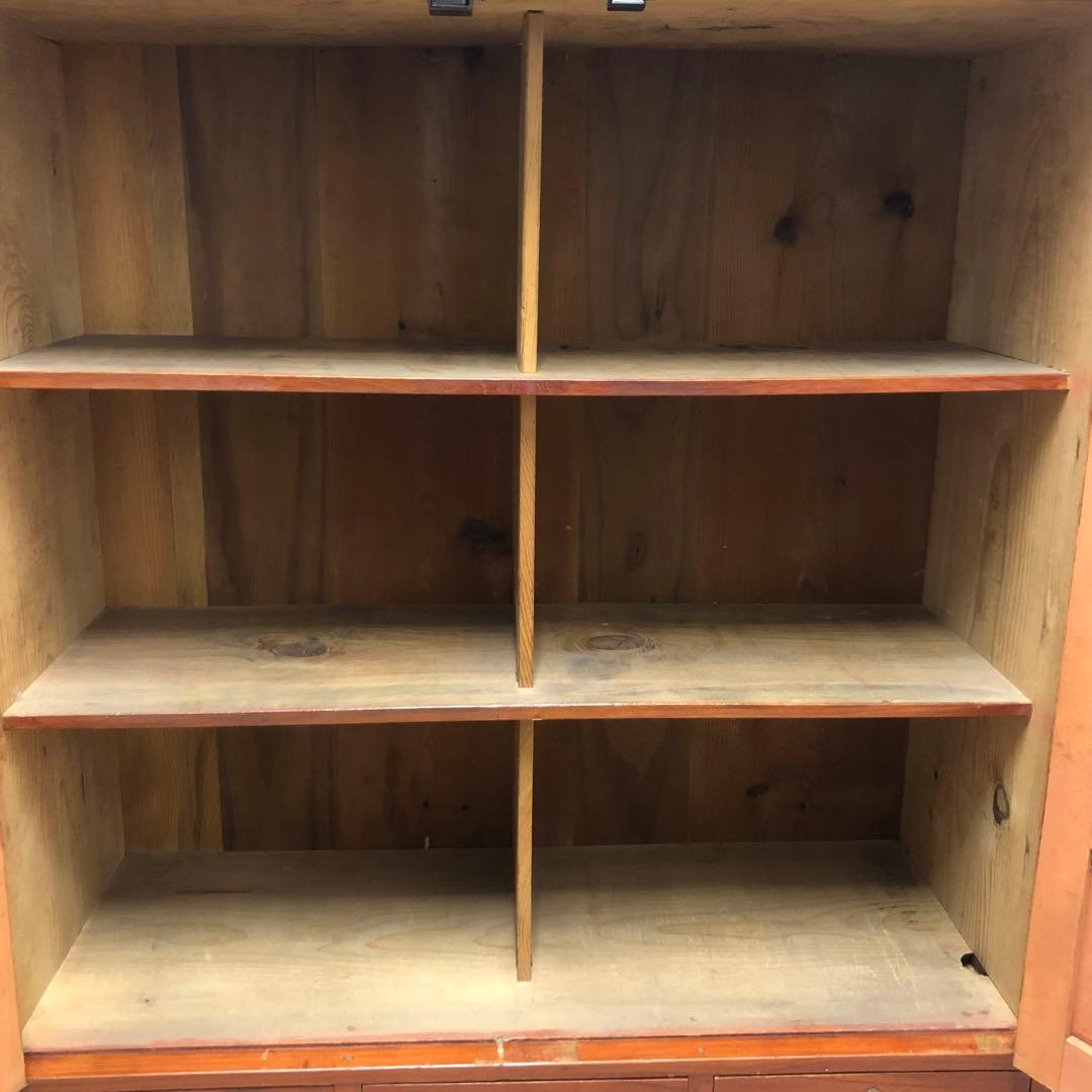 古家具　戸棚　キャビネット　木製　飾り棚　ウッドラック