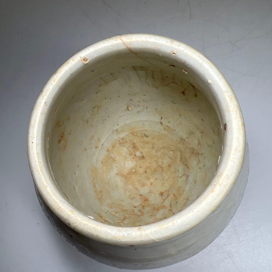 時代 白磁壺 高さ約10.5㎝ 東Y8-0224② - メルカリ