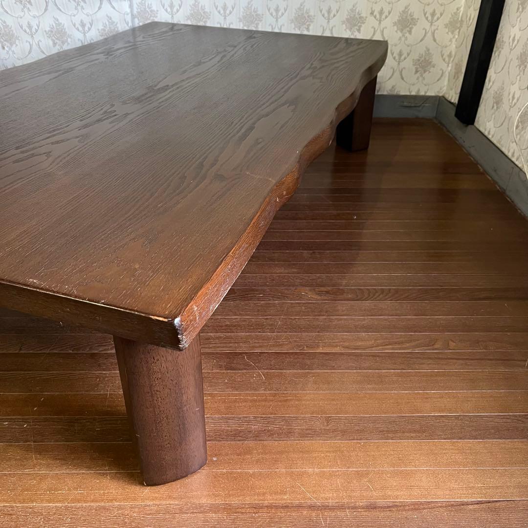 【アンティーク】木製 折りたたみ座卓 ローテーブル センターテーブル 古家具