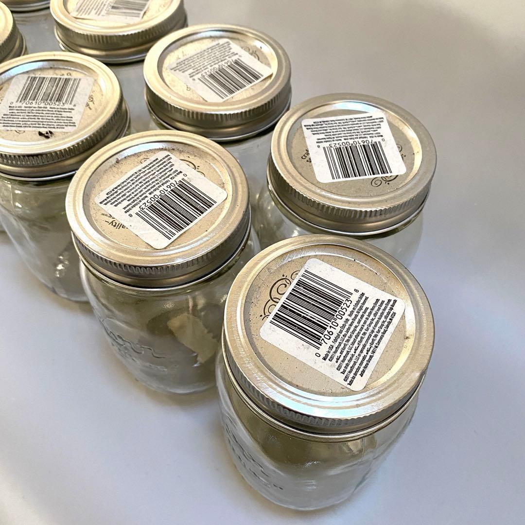 新品未使用　kerr社 メイソンジャー9個