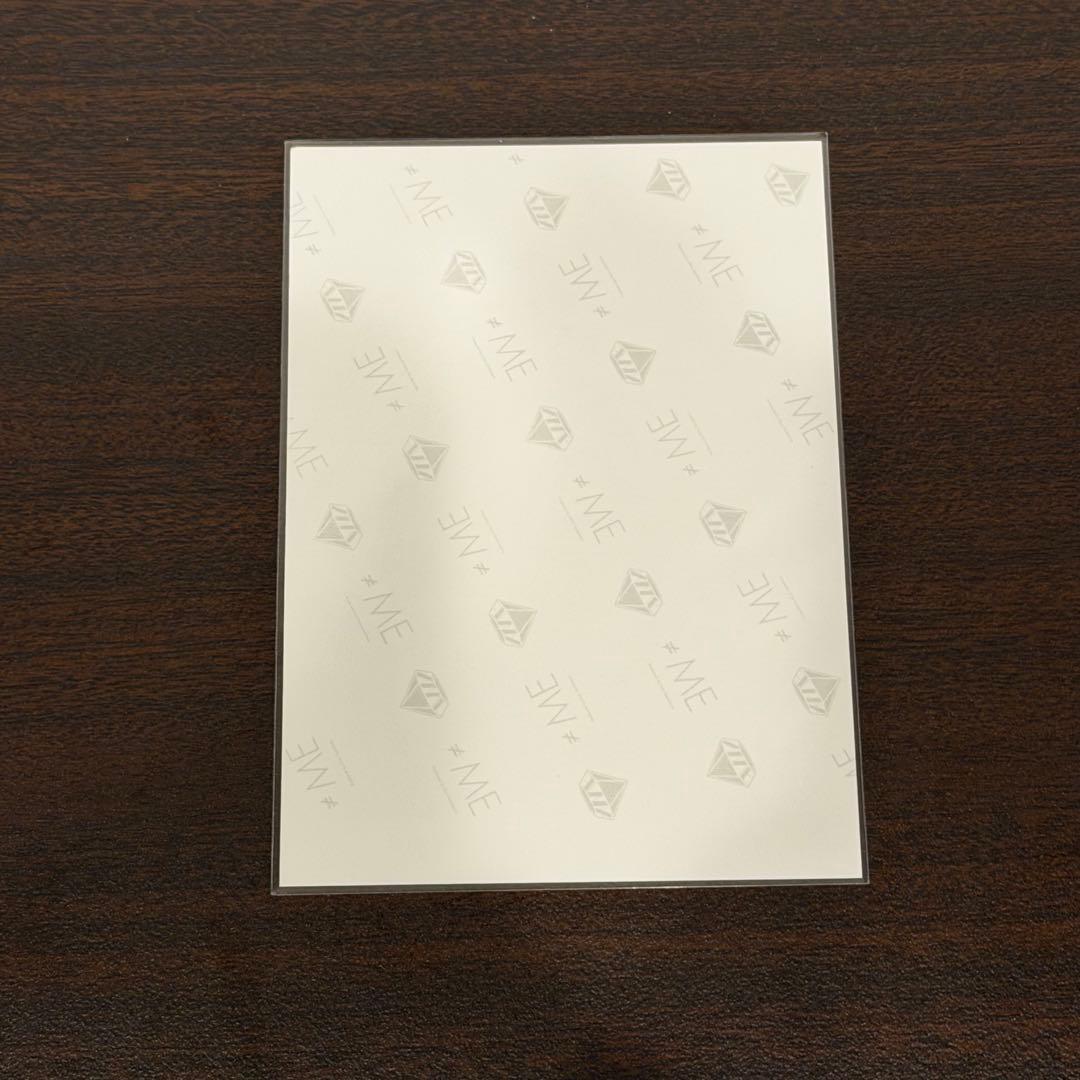 ≠ME 冨田菜々風 す、好きじゃない！MV衣装 直筆サイン入り生写真 コメ