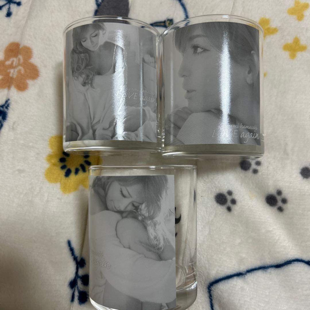 浜崎あゆみ アルバム『LOVE again』ジャケットグラス 全3種 - メルカリ