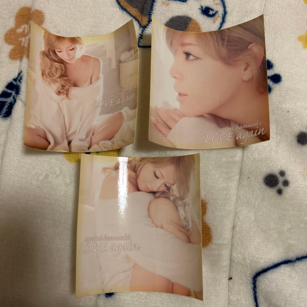 浜崎あゆみ アルバム『LOVE again』ジャケットグラス 全3種 - メルカリ