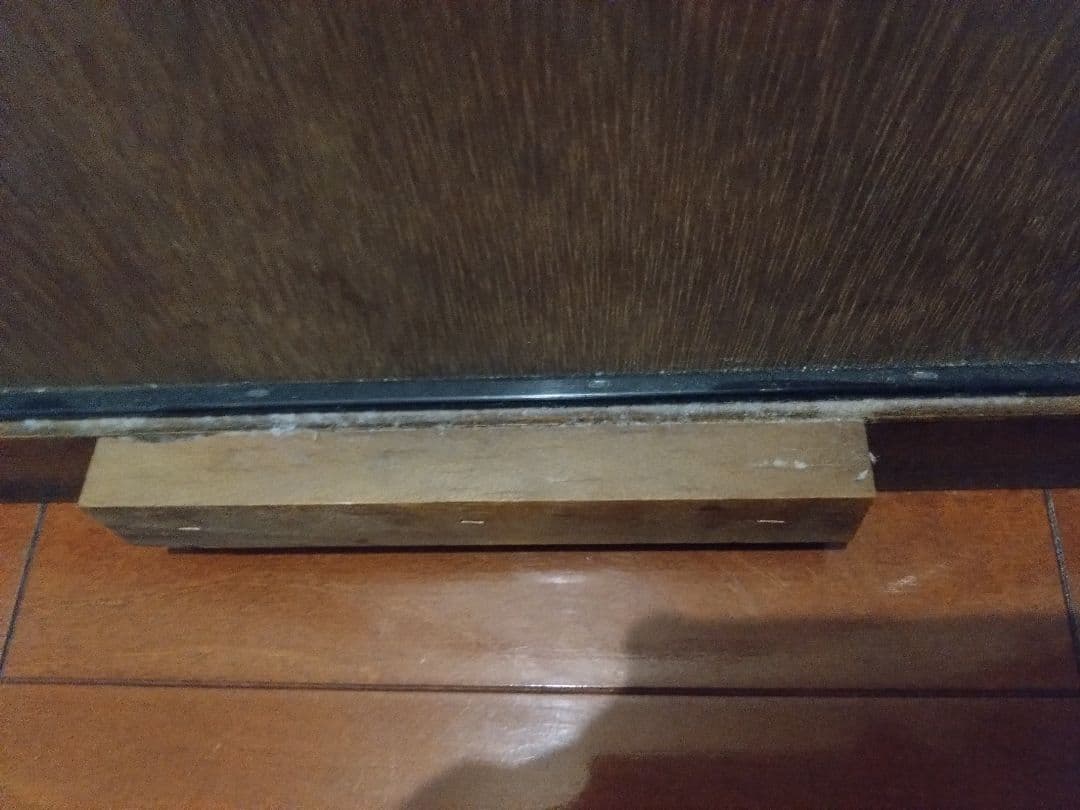 まるアンティークダークブラウン姿見　鏡