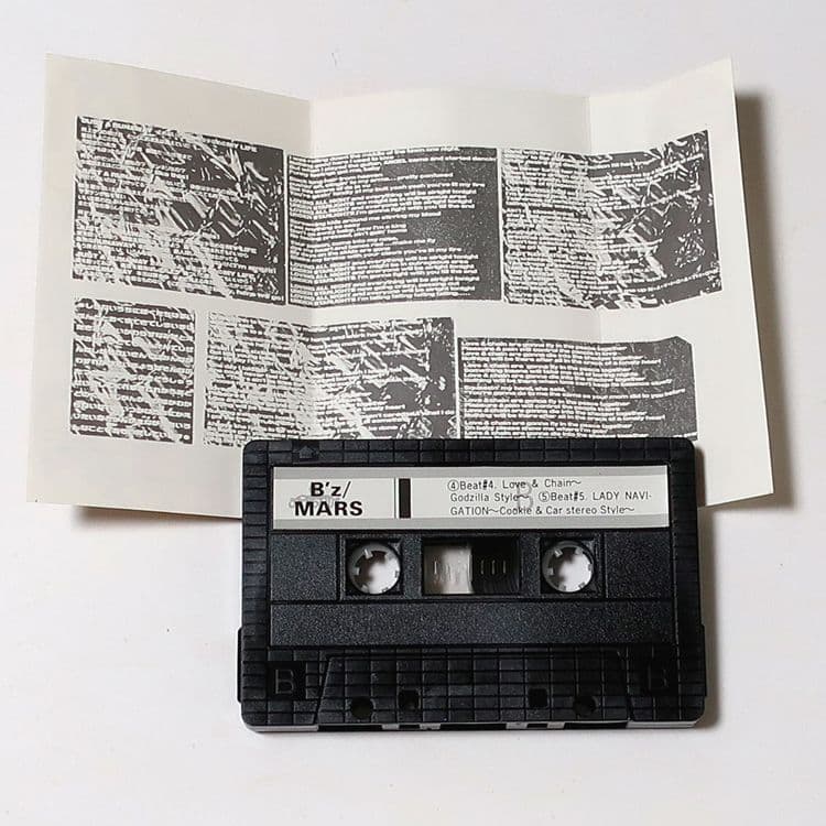 海外盤 カセットテープ B´z MARS 当時物 アナログ テープ グッズ