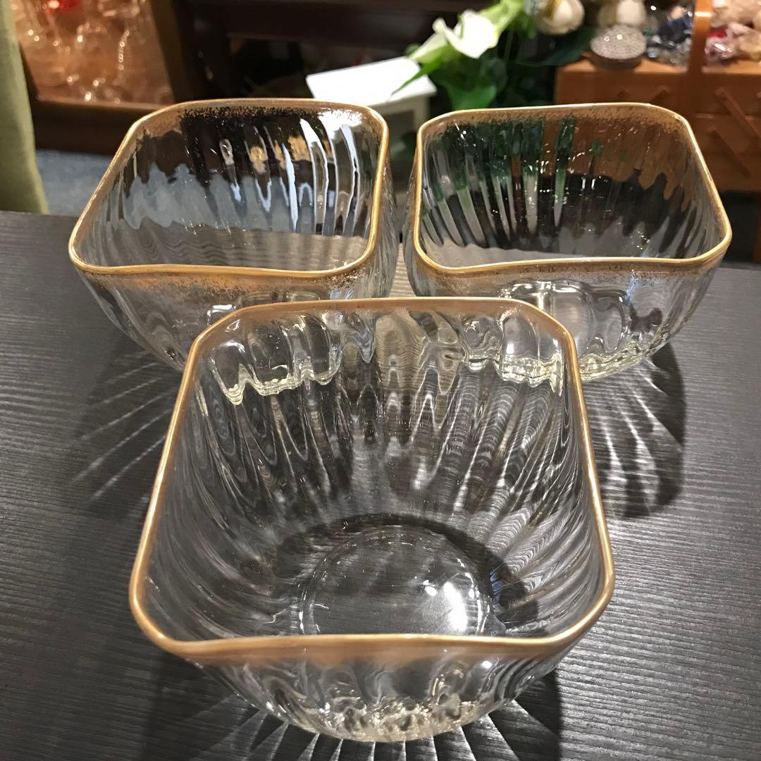 極稀少ドームナンシーDAUM NANCYデュカルDUCALクリスタルボウル☆小鉢