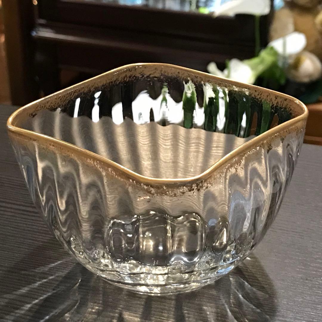 極稀少ドームナンシーDAUM NANCYデュカルDUCALクリスタルボウル☆小鉢