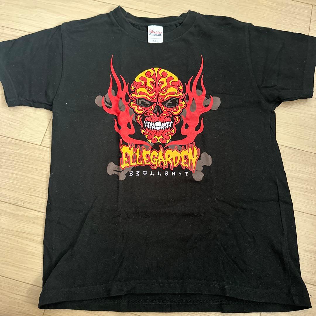 ELLEGARDEN SKULLSHIT フレイムスカルTシャツ - メルカリ