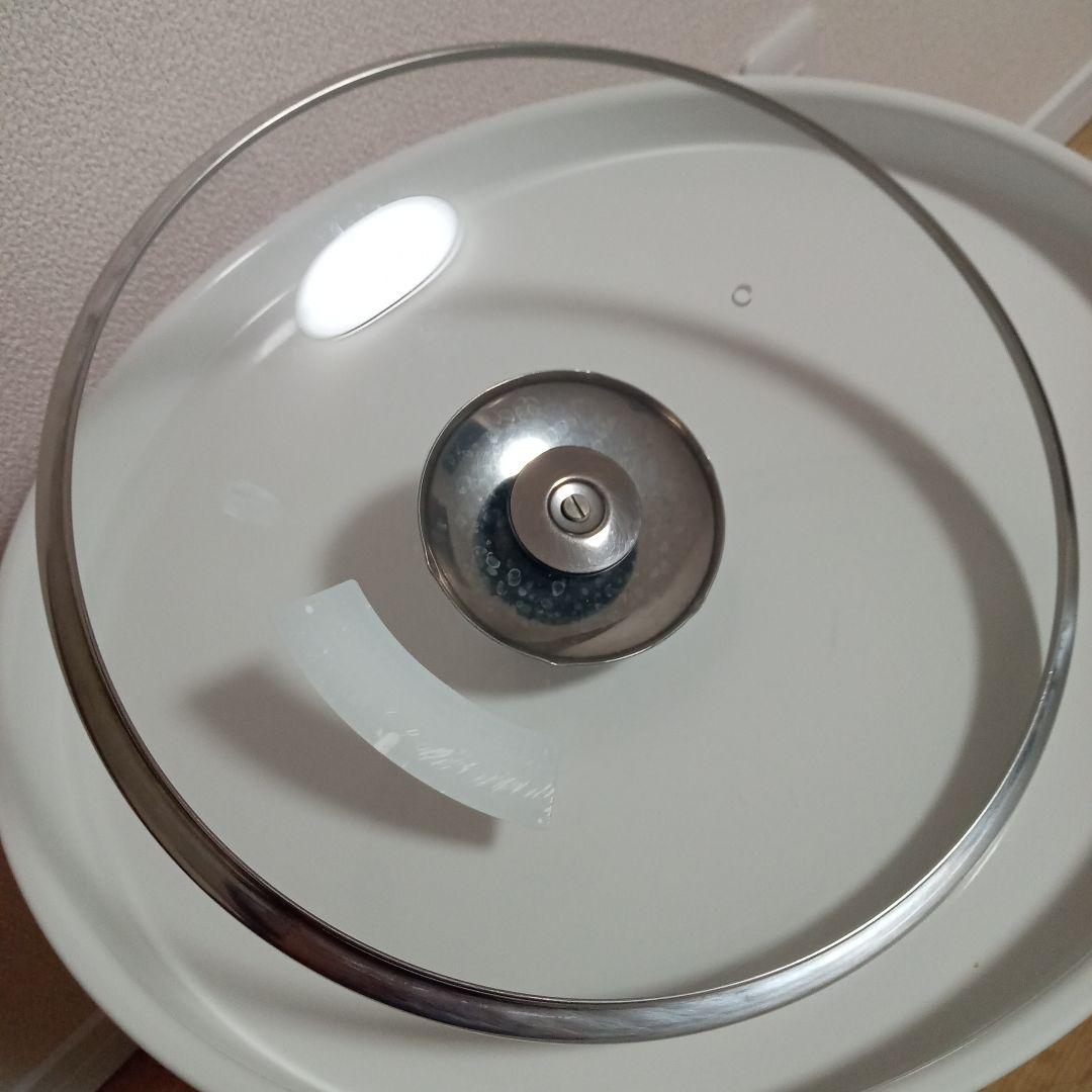 アサヒ軽金属　オールパンゼロ26㎝　ガラス蓋付き　脱着式ハンドル（未使用）付き