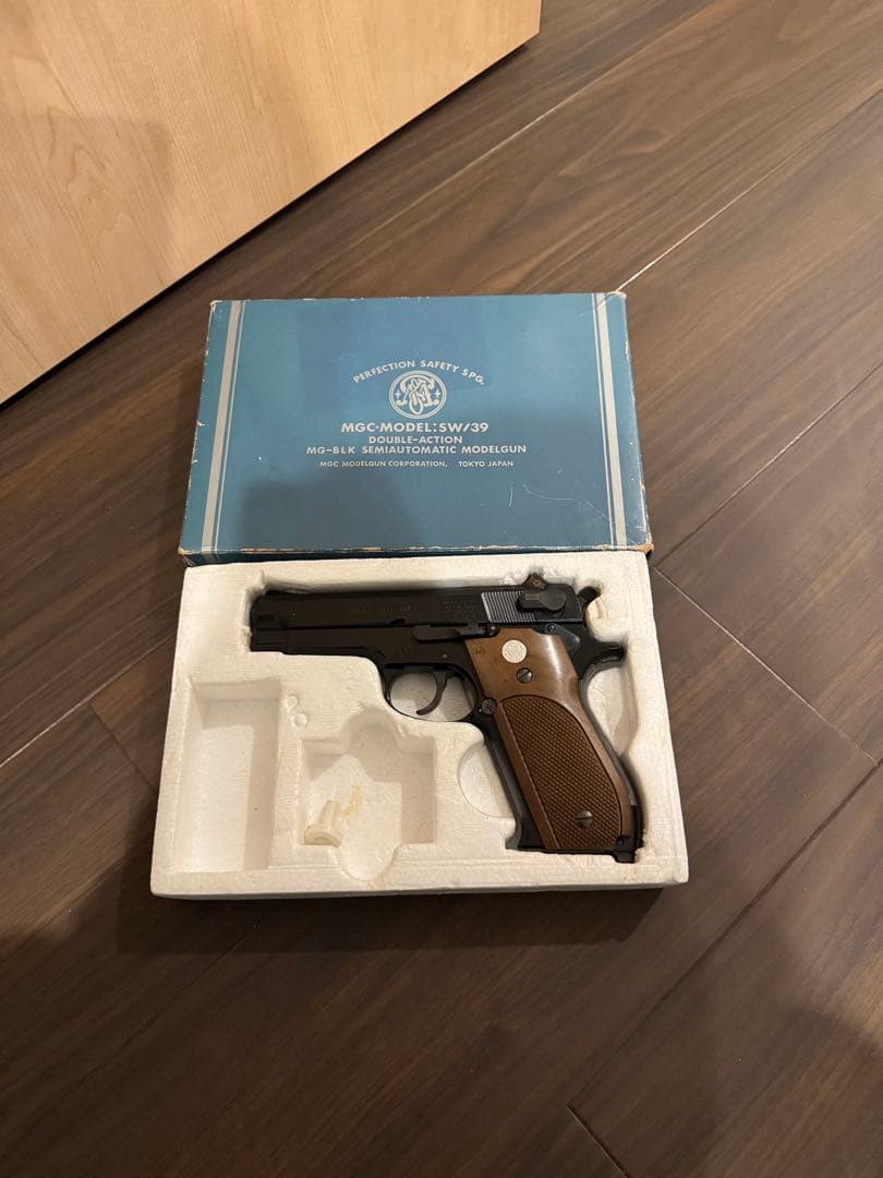 k66 モデルガン MGC SW39 セミオートマチック　SPG Yahoo!オークション -「mgc m39 モデルガン」の落札相場・落札価格