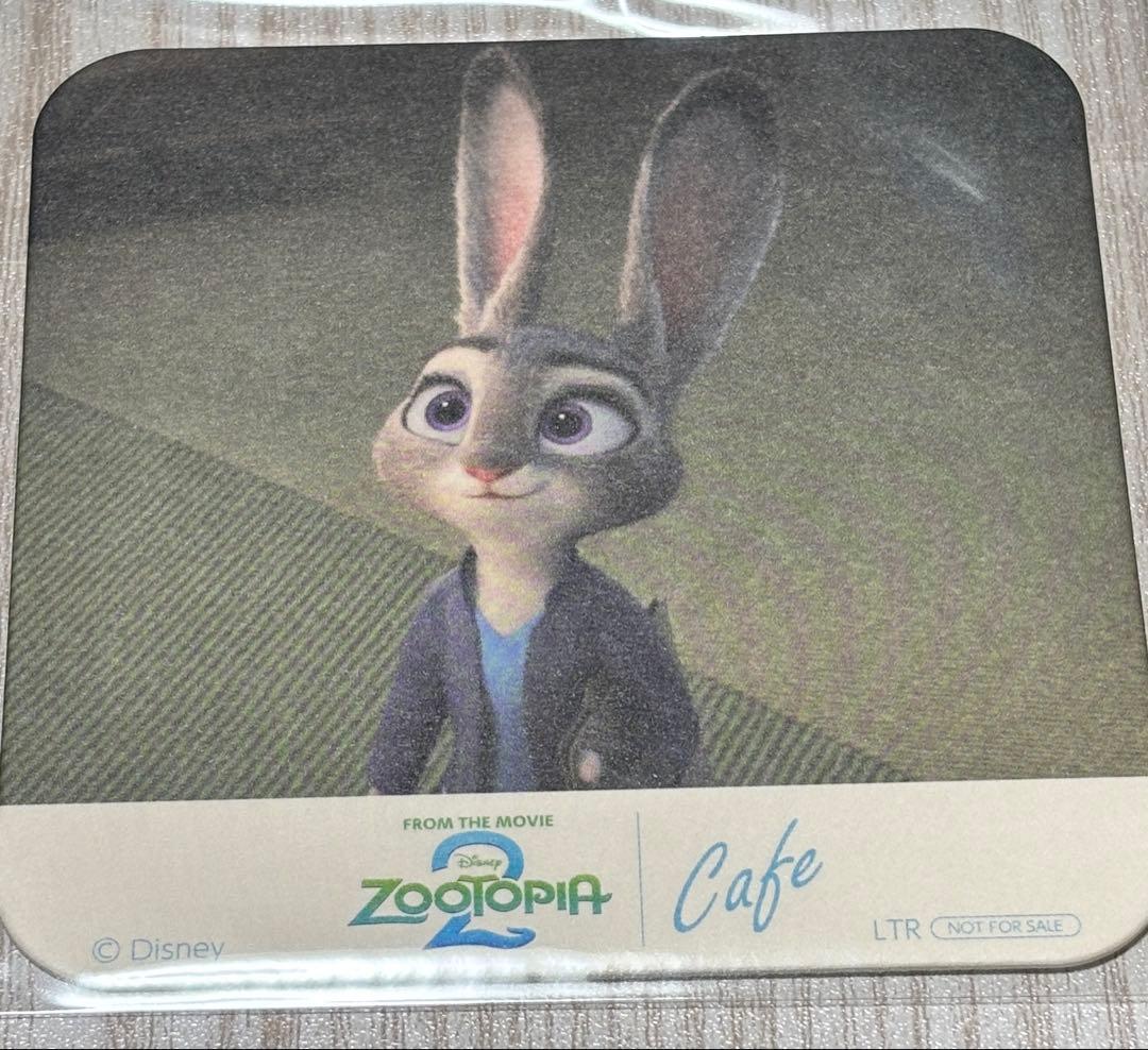 ズートピア2 オーマイカフェ 特典 コースター ジュディ - メルカリ