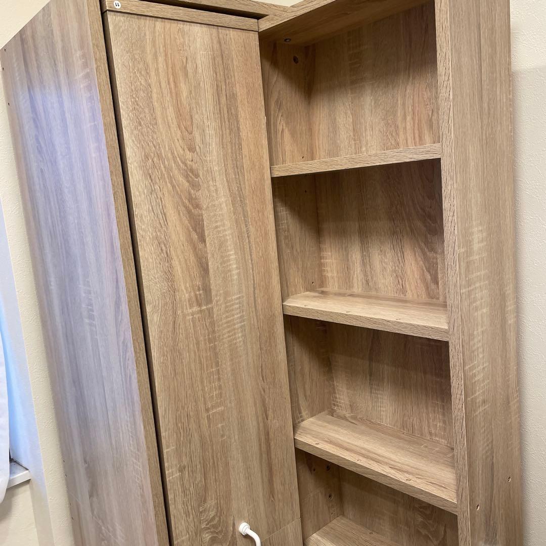 LOWYA [幅47.5] 本棚 オーク