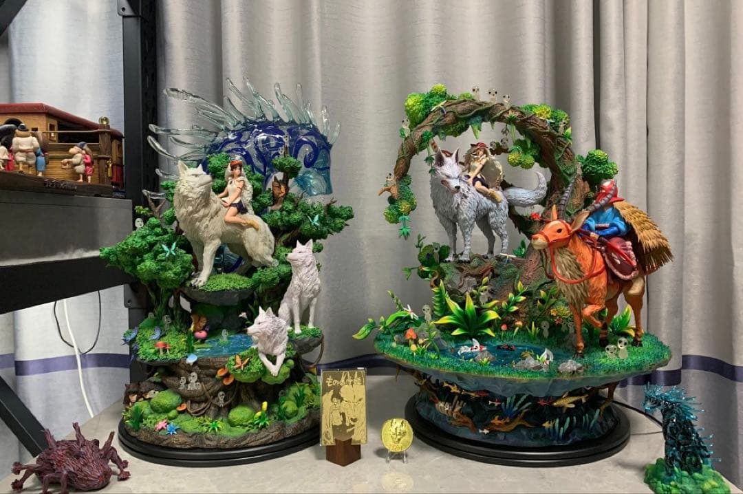 もののけ姫 樹脂フィギュア ガレージキット スタチュー - メルカリ