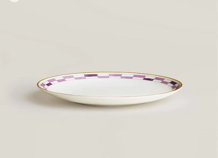 エルメス デザートプレート 《アン・コントルポワン》