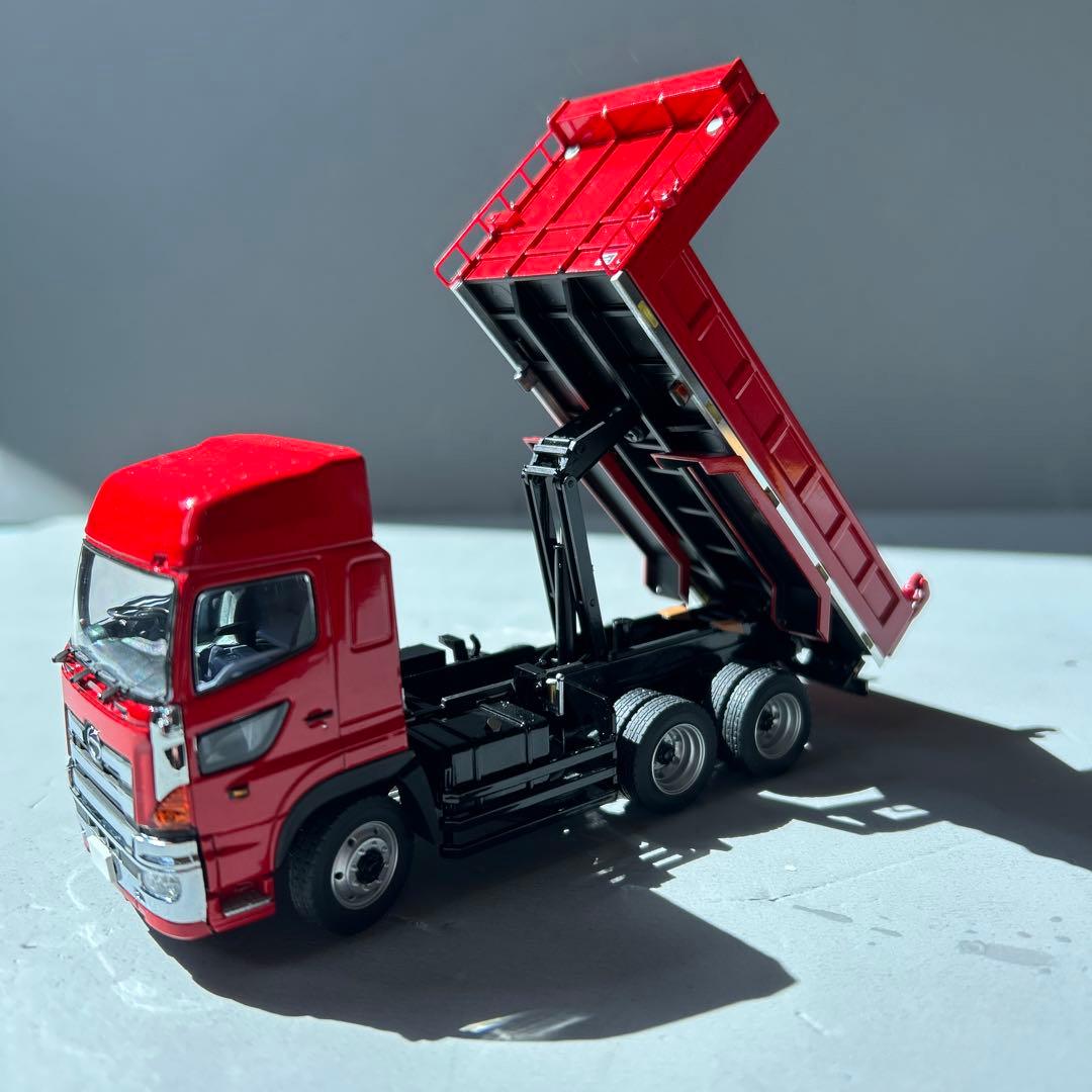 1/50 ケンクラフト 改日野プロフィアダンプトラック レッド - メルカリ