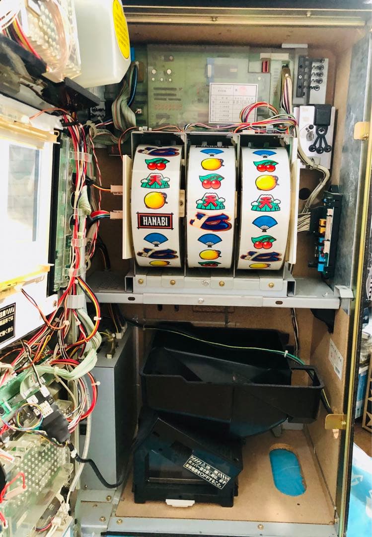 パチスロ実機 4号機花火百景 コイン不要機 - メルカリ