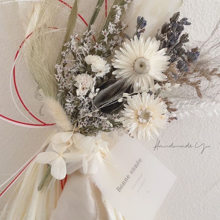 2wayしめ縄　しめなわ　しめ縄飾り　ナチュラル