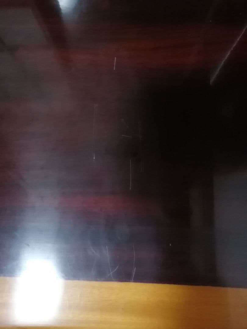 最終値下げ　紅紫檀1枚板座卓