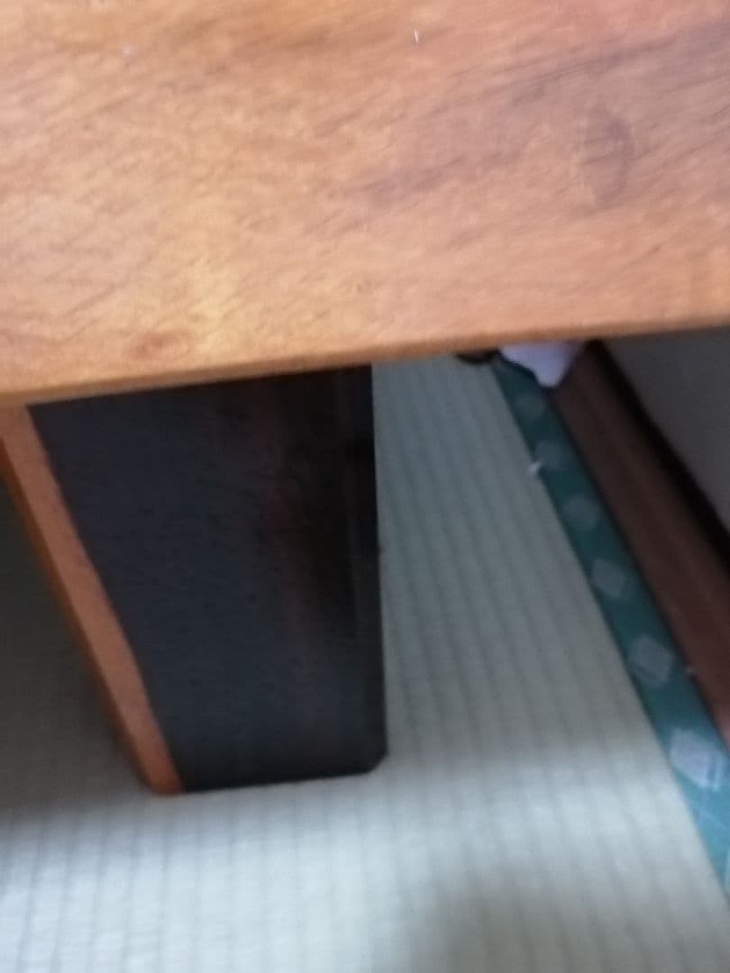 最終値下げ　紅紫檀1枚板座卓