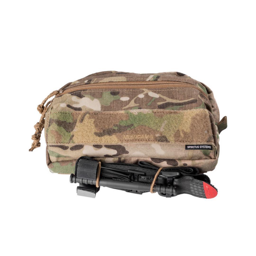 実物新品 スピリタスシステム CCSポーチ レンジャーグリーン