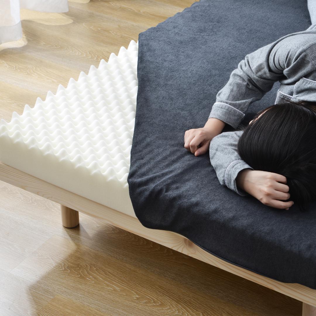 厚さ10cm 高反発マットレス シングル 97×195cm 超低ホルベッドマット