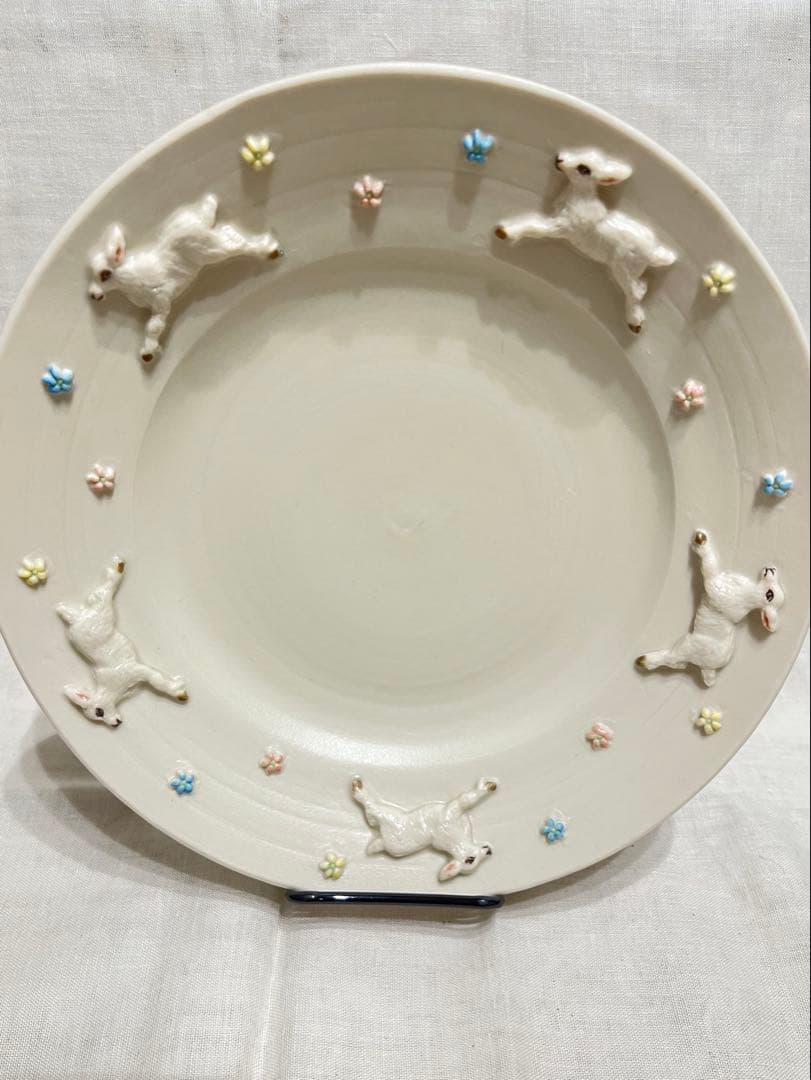 【未使用】　佐々木忍さん　ヤギのプレート