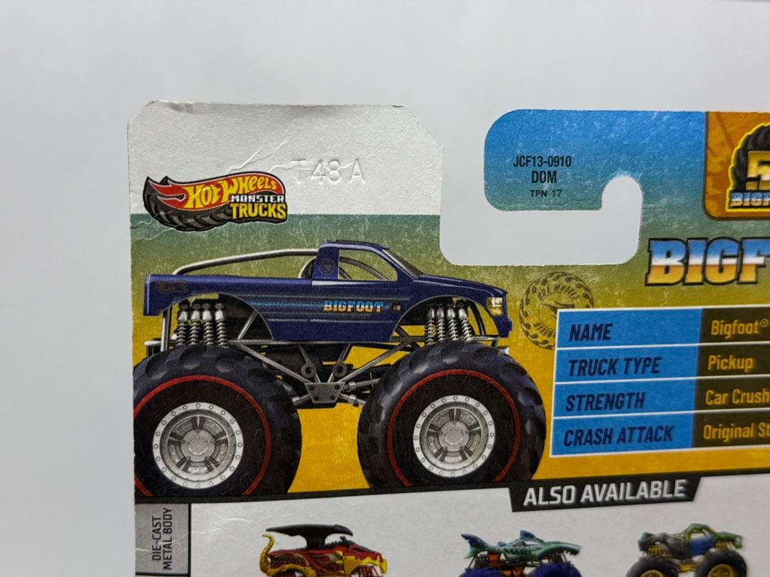 ホットウィール BIG FOOT トレジャーハント