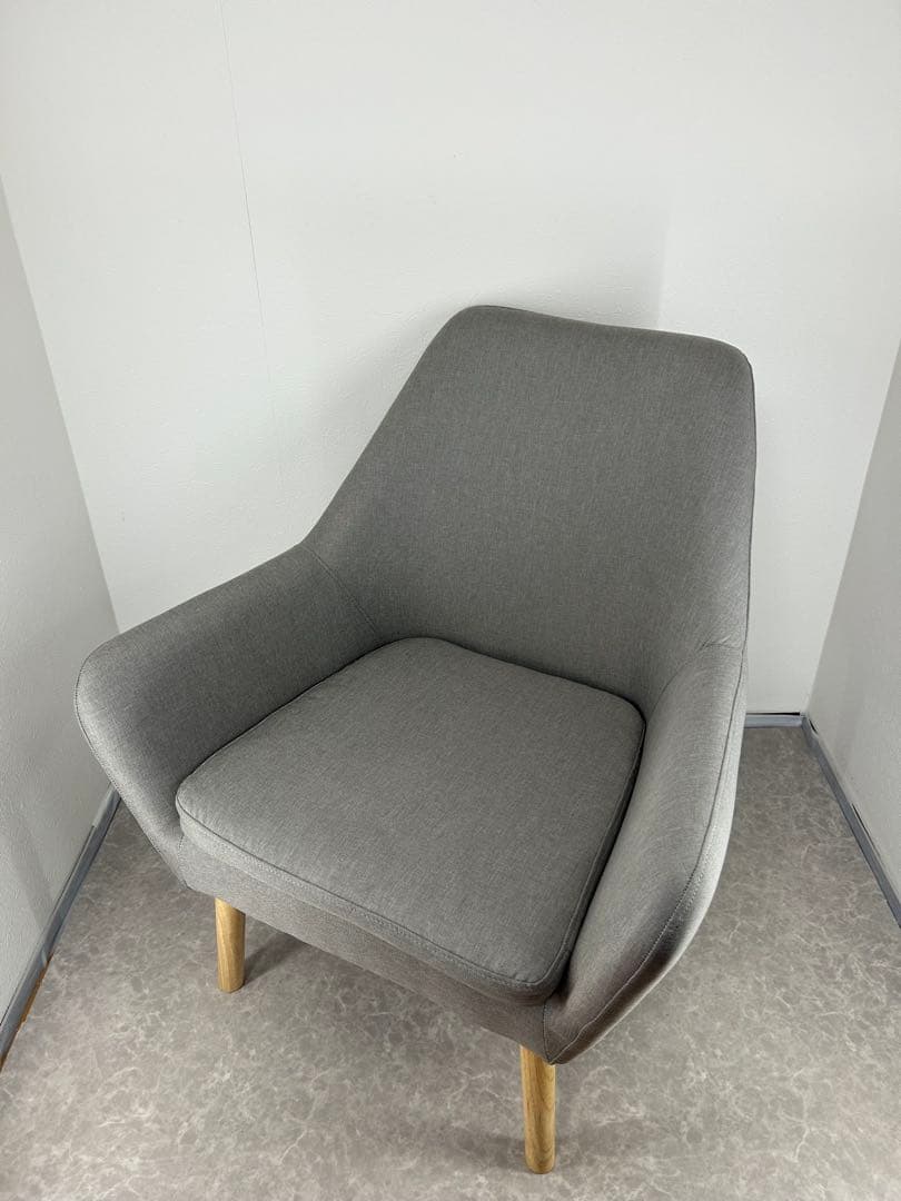 送料込み⭐︎桜屋工業 CHERRY【シングルソファ グレー】