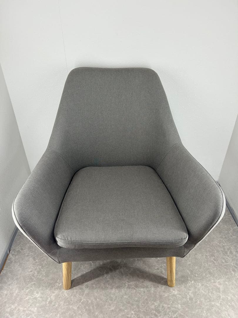 送料込み⭐︎桜屋工業 CHERRY【シングルソファ グレー】