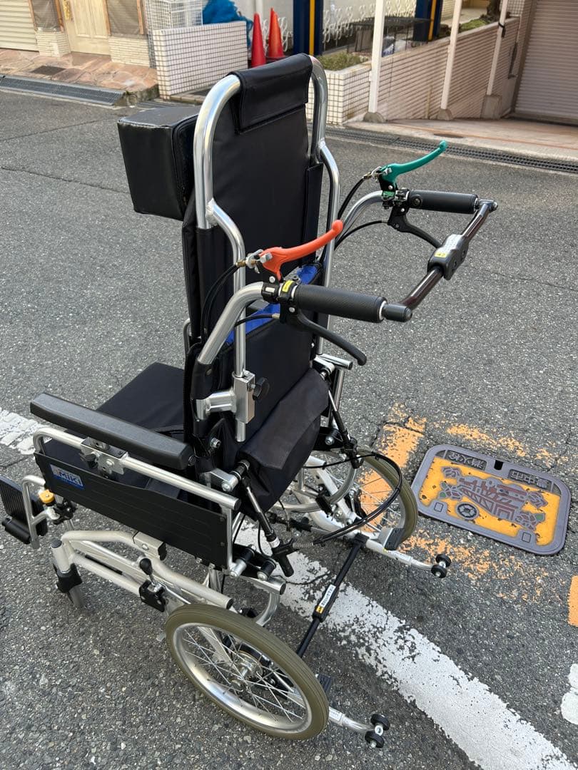 車いす MIKI ミキ リクライニング ティルト式 介助用車いす BAL-12