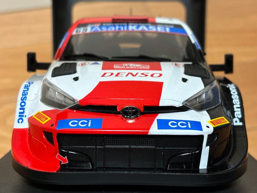 ixo 1/18 トヨタ GR ヤリス ラリー モンテカルロ 2023