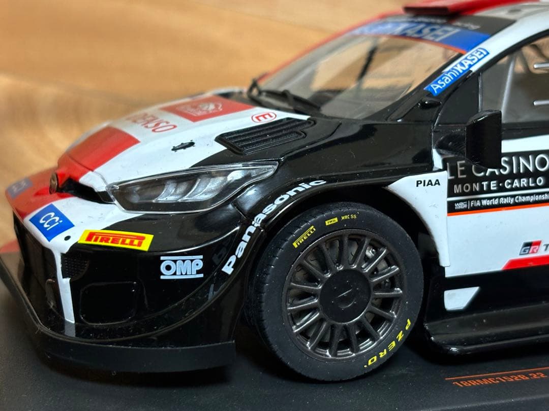 ixo 1/18 トヨタ GR ヤリス ラリー モンテカルロ 2023