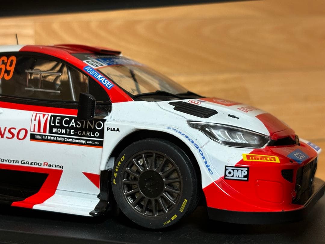 ixo 1/18 トヨタ GR ヤリス ラリー モンテカルロ 2023
