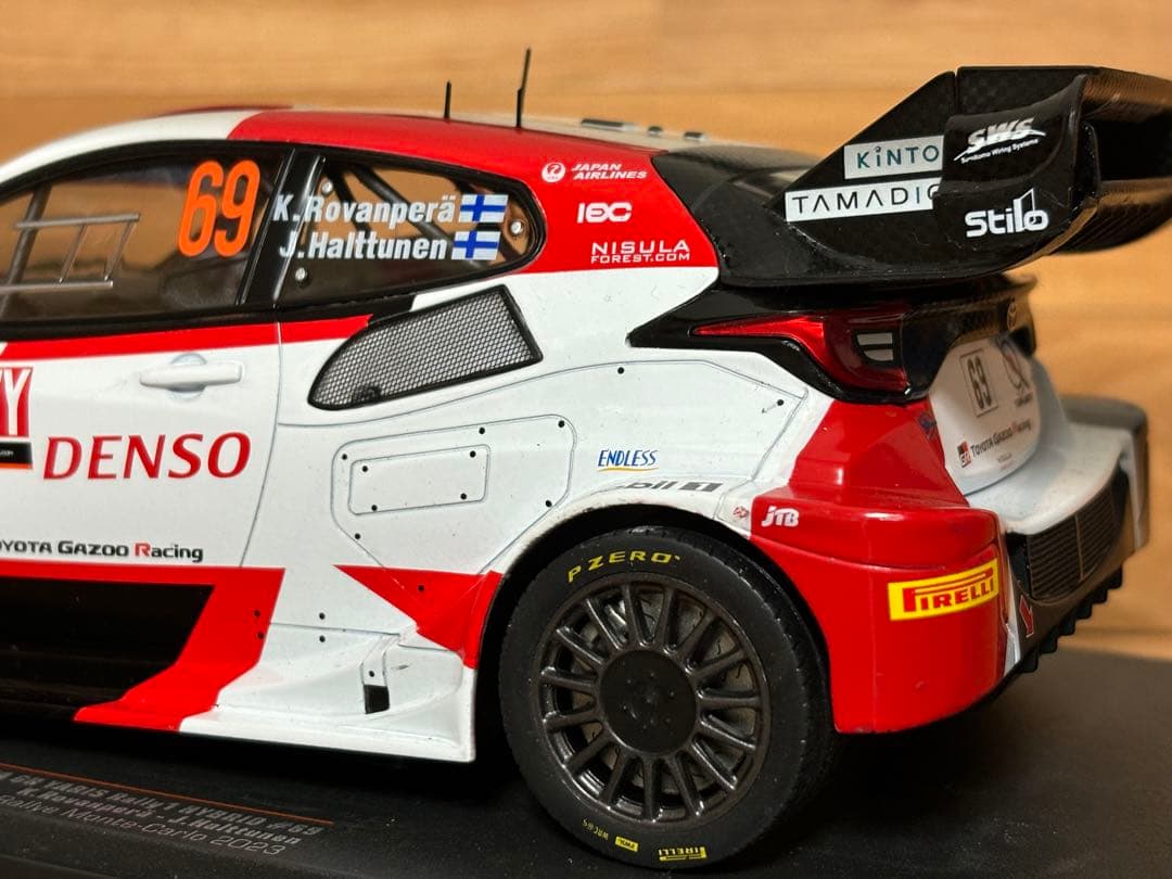 ixo 1/18 トヨタ GR ヤリス ラリー モンテカルロ 2023