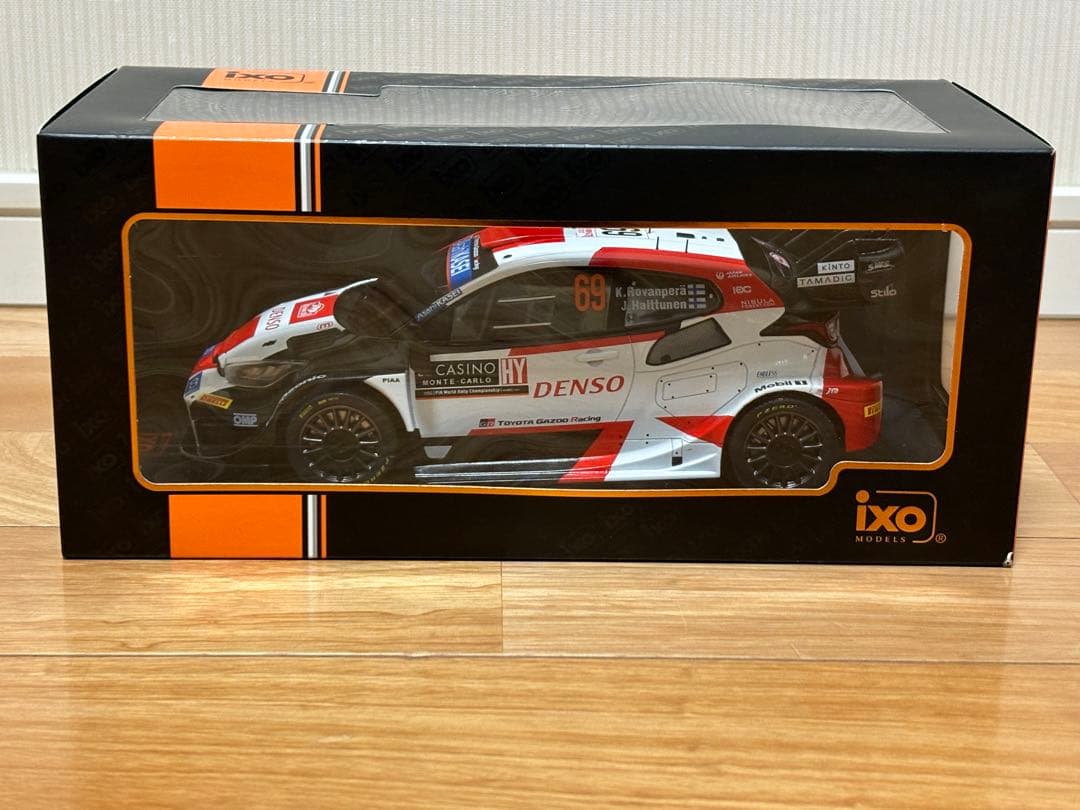 ixo 1/18 トヨタ GR ヤリス ラリー モンテカルロ 2023
