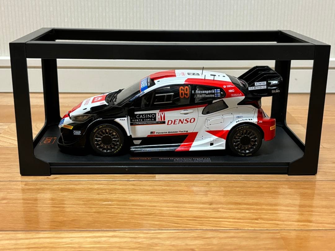 ixo 1/18 トヨタ GR ヤリス ラリー モンテカルロ 2023