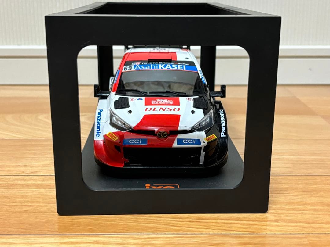 ixo 1/18 トヨタ GR ヤリス ラリー モンテカルロ 2023