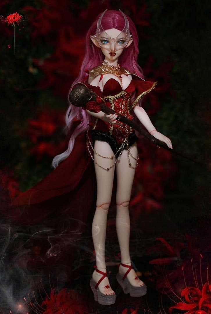 D116 bjd 1/4 ドール本体 Minifee 球体関節人形 ハンドメ - メルカリ