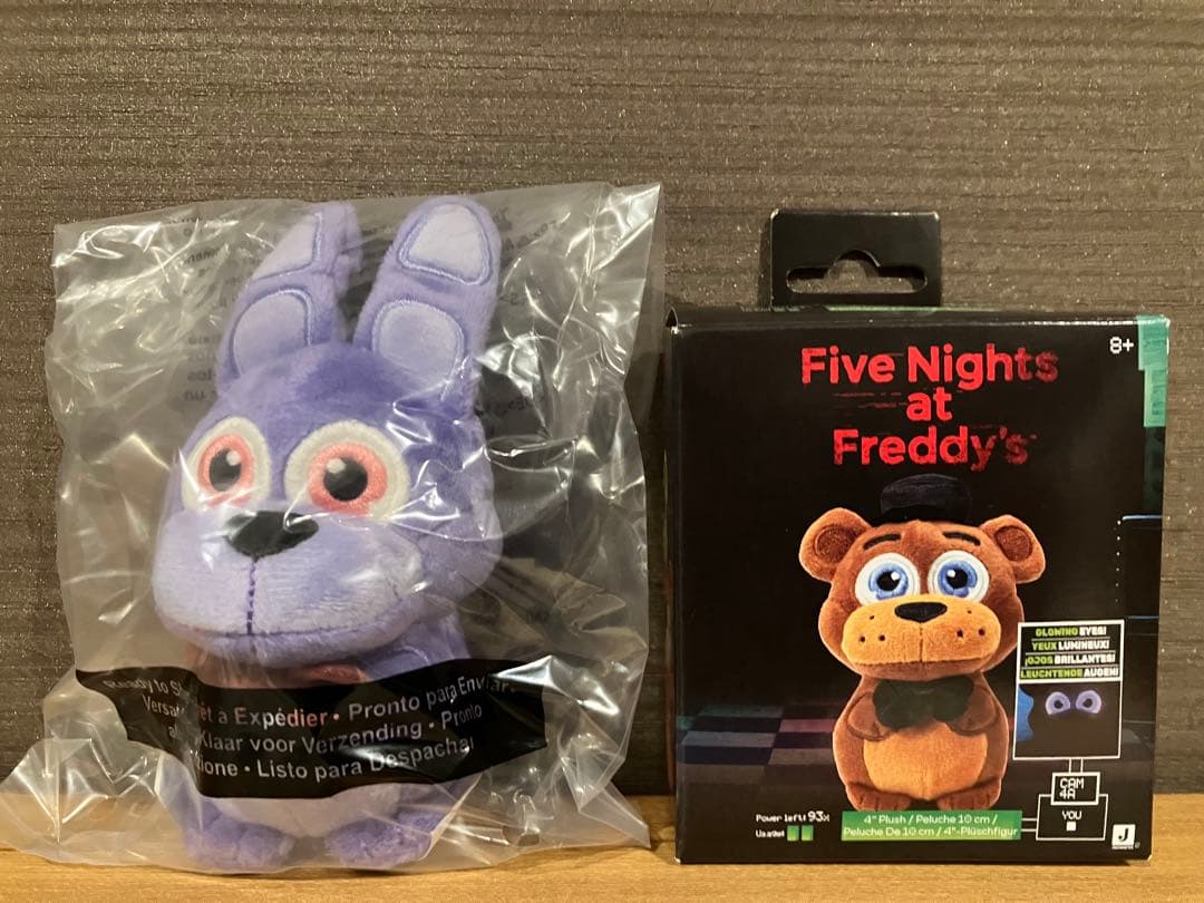 ファイブナイツアットフレディーズ ミニぬいぐるみ フレディ& ボニー