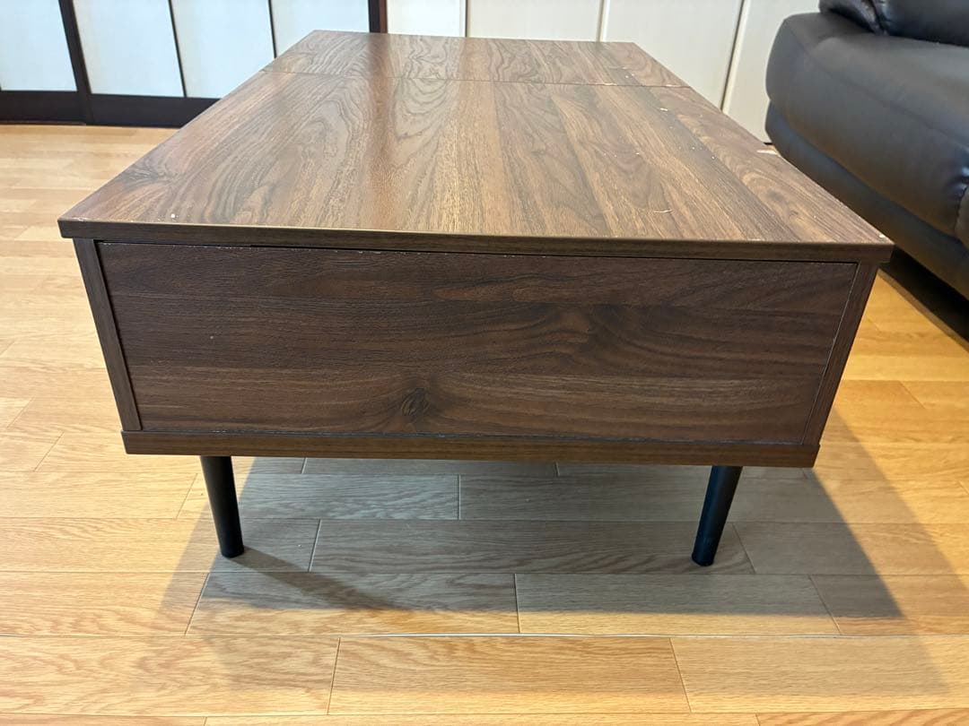 ニトリ　センターテーブル　昇降　リフティ100 ローテーブル 【中古】