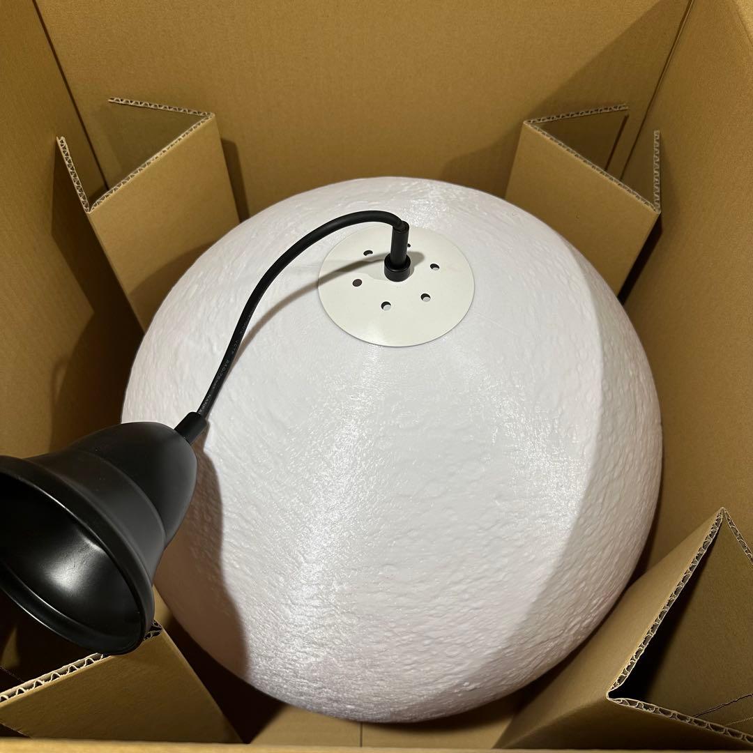 ペンダントライト 月ライト 天井照明 吊り下げライト リモコン付