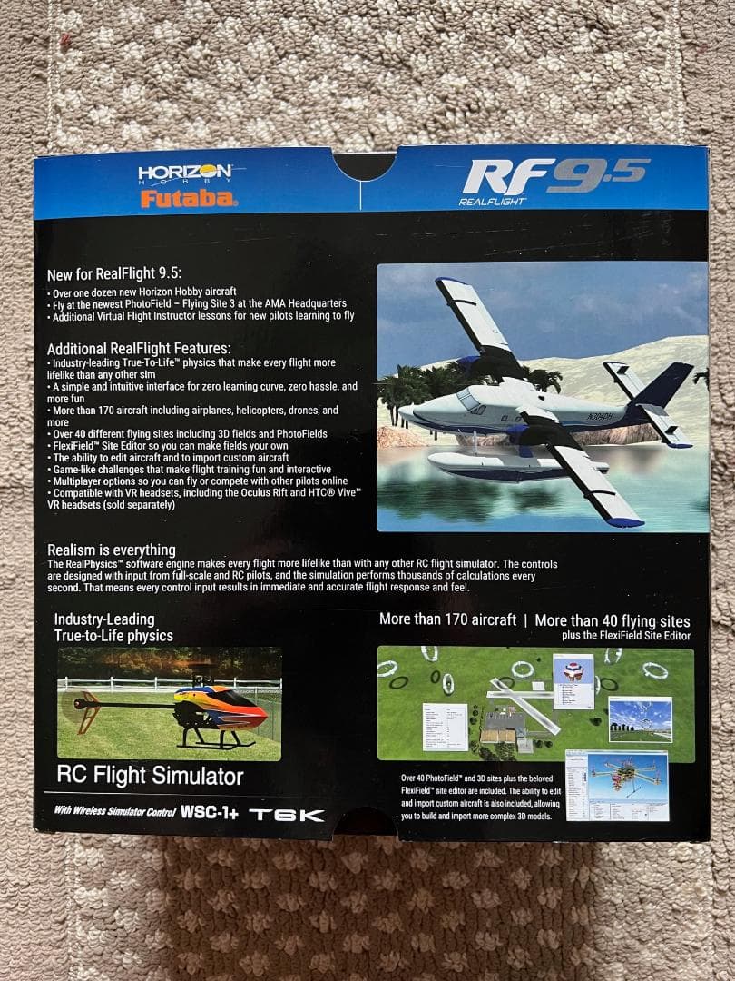 RF 9.5 + T6K + G-FORCE INCREDIBLE BNF ヘリ - メルカリ