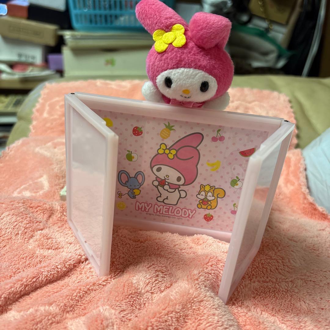 マイメロディ 三つ折りフォトフレーム