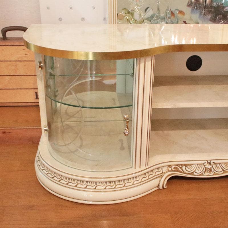 レオナルド テレビボード サイドボード ローキャビネット 113-425